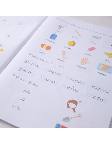 Lecturas comprensivas 1. Leo sílabas directas 1. Pauta montessori