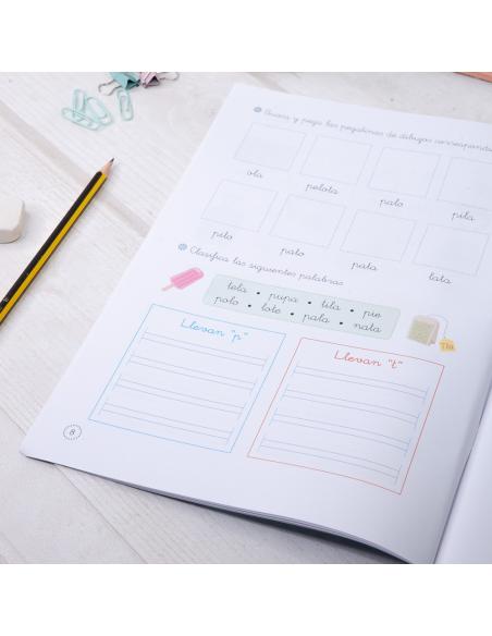 Lecturas comprensivas 1. Leo sílabas directas 1. Pauta montessori