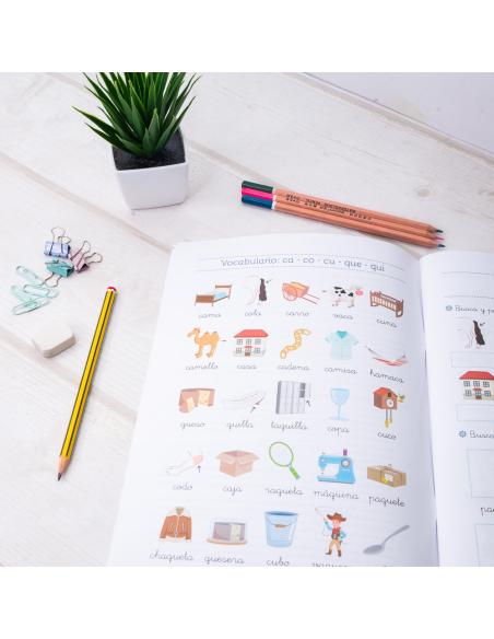 Lecturas comprensivas 2. Leo sílabas directas 2. Pauta montessori