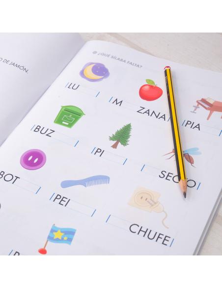 Lecturas comprensivas 3. Leo sílabas inversas. Letra mayúscula