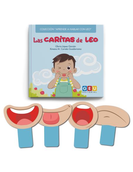 Las caritas de Leo (Colección “Aprende a hablar con Leo”)