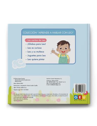Las caritas de Leo (Colección “Aprende a hablar...