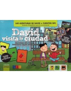 David visita la ciudad · Cuento con pictogramas SPC