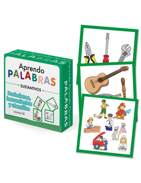 APRENDO PALABRAS: Unidad 14. Profesiones, herramientas y utensilios