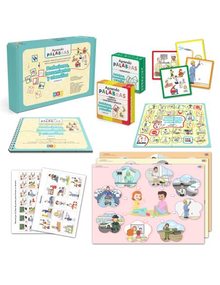 APRENDO PALABRAS: Unidad 14. Profesiones, herramientas y utensilios