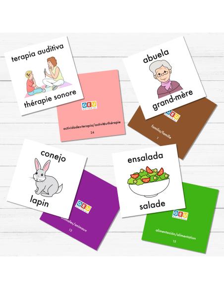 Mi estuche de pictos bilingüe Español/Francés