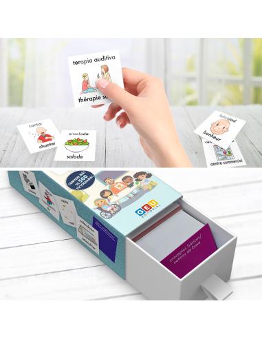 Mi estuche de pictos bilingüe Español/Francés