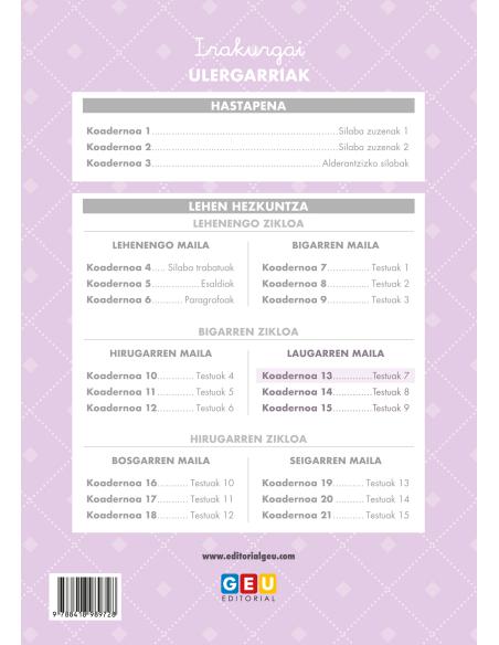 Irakurgai ulergarriak 13