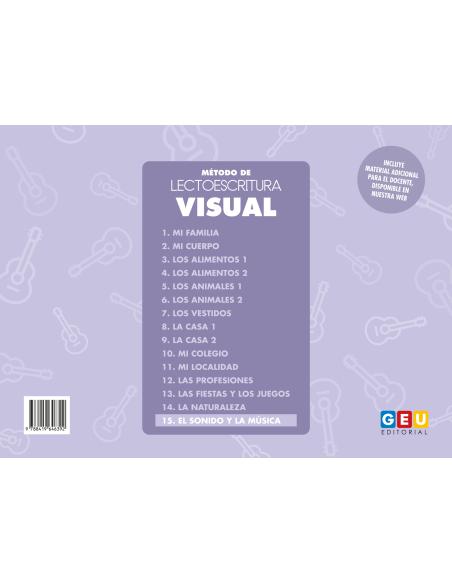 Método de lectoescritura visual 15: El sonido y la música