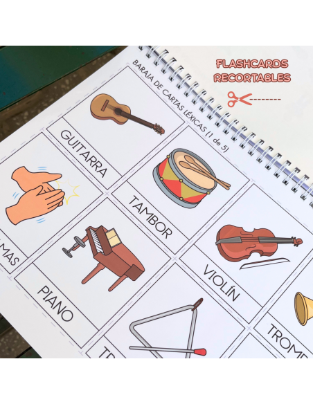 Método de lectoescritura visual 15: El sonido y la música