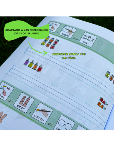 Cuaderno de refuerzo con matemáticas, números...