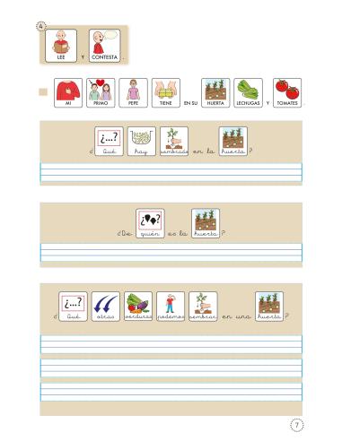 Lecturas Comprensivas 5 A - Frases. Adaptación...