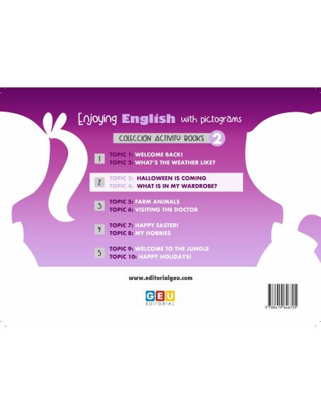 Enjoying English with Pictograms 2. Activity Book 2