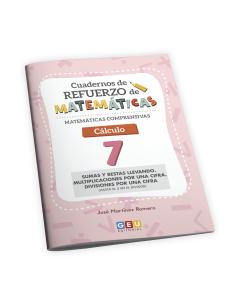 Cuaderno de Refuerzo de Matemáticas comprensivas - Cálculo 7