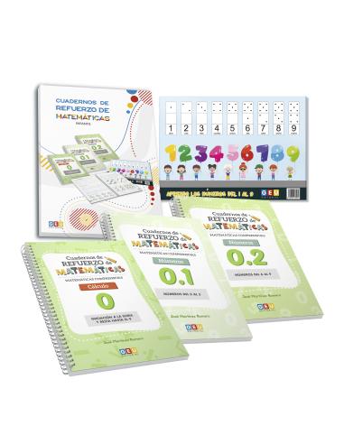 Pack cuadernos de refuerzo de matemáticas,...