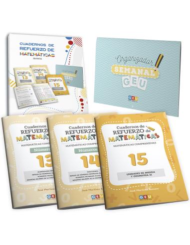 Pack cuadernos de refuerzo de matemáticas,...