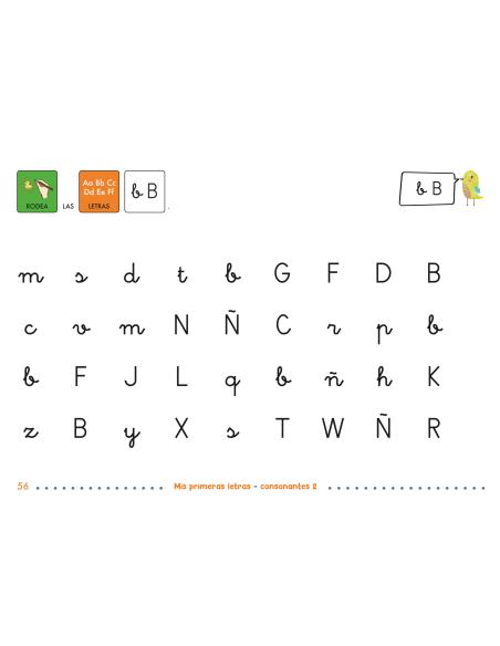 Mis primeras letras: Consonantes 2