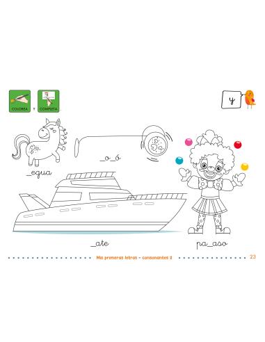 Mis primeras letras: Consonantes 2