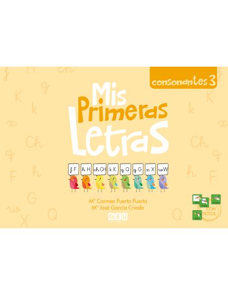 Mis primeras letras: Consonantes 3