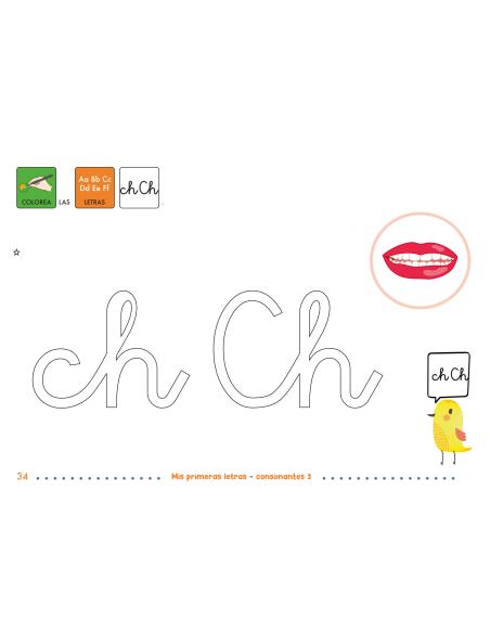 Mis primeras letras: Consonantes 3