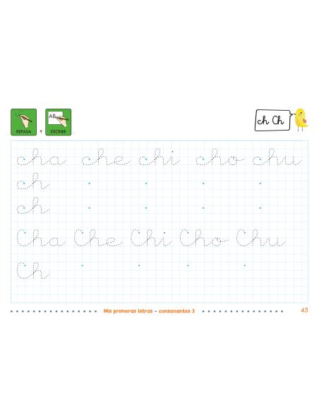 Mis primeras letras: Consonantes 3
