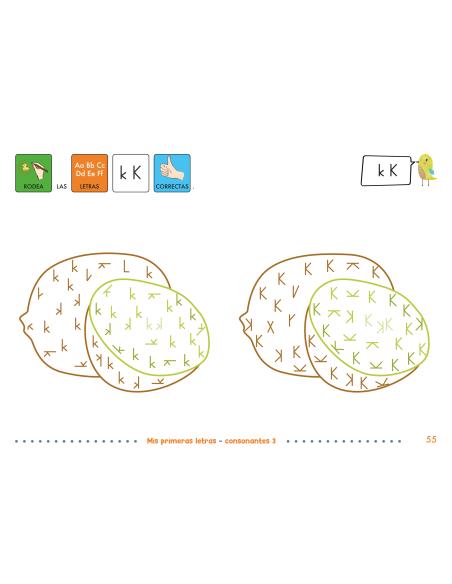 Mis primeras letras: Consonantes 3