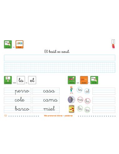 Mis primeras letras: Palabras