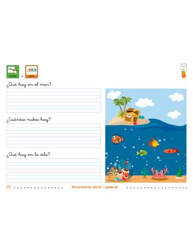 Mis primeras letras: Palabras