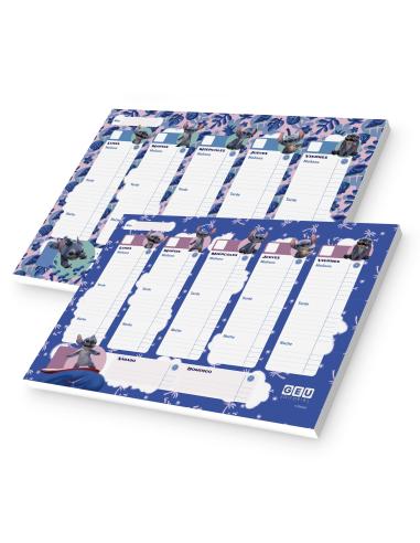 Planificador semanal Stitch