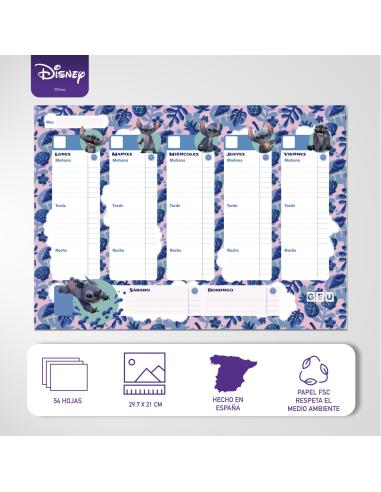 Planificador semanal Stitch