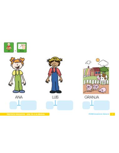 Proyecto educativo: Ana va a la granja