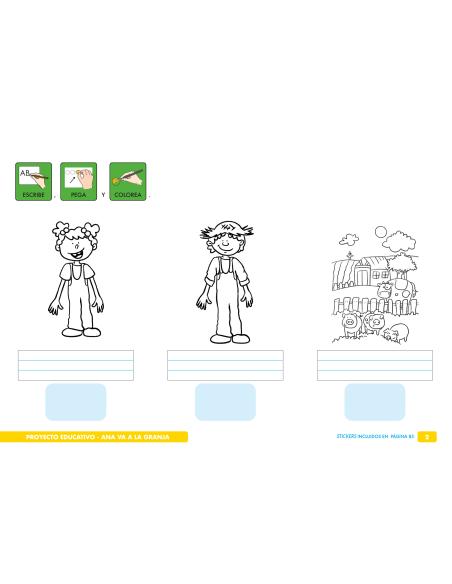 Proyecto educativo: Ana va a la granja