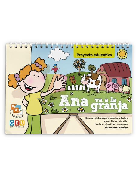 Pack proyecto educativo. Ana va a la granja.