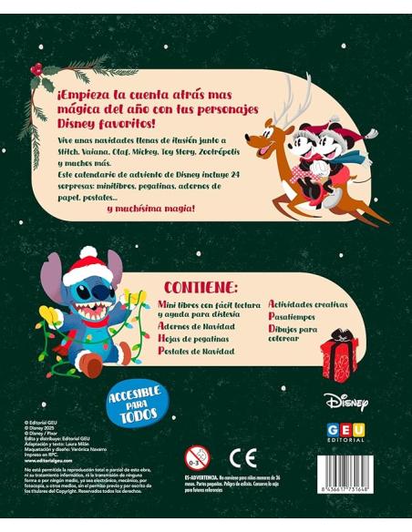 Calendario de adviento Disney