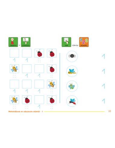 Matemáticas en Educación Infantil 1