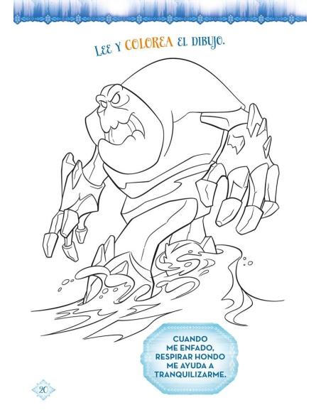 Frozen. El Reino del Hielo. Inteligencia Emocional con Disney. Enfado