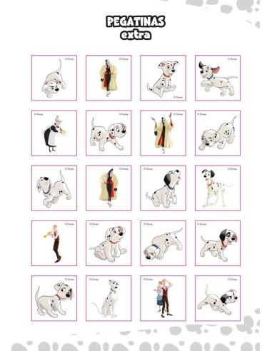 Aprendo y coloreo con Disney. 101 Dálmatas. Números del 1 al 10