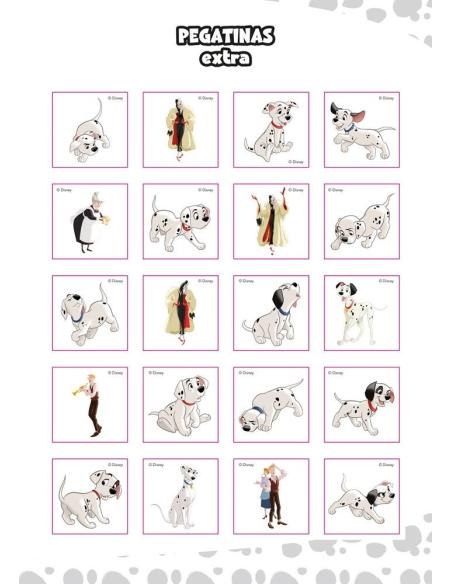 Aprendo y coloreo con Disney. 101 Dálmatas. Números del 1 al 10