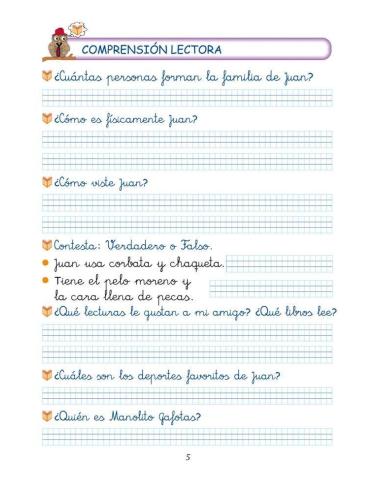 (Antigua) Lecturas comprensivas 9