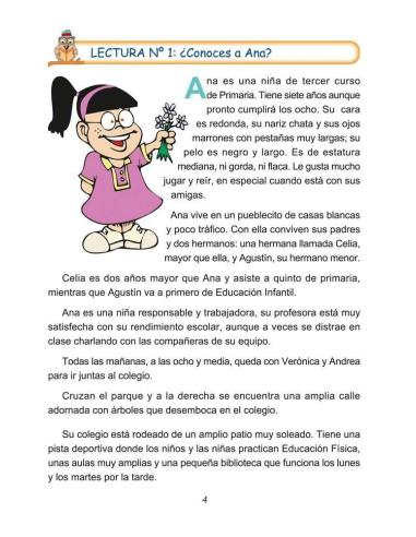 (Antigua) Lecturas comprensivas 10