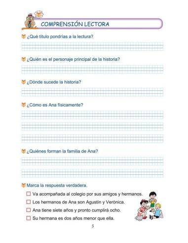 (Antigua) Lecturas comprensivas 10