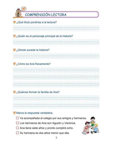 (Antigua) Lecturas comprensivas 10