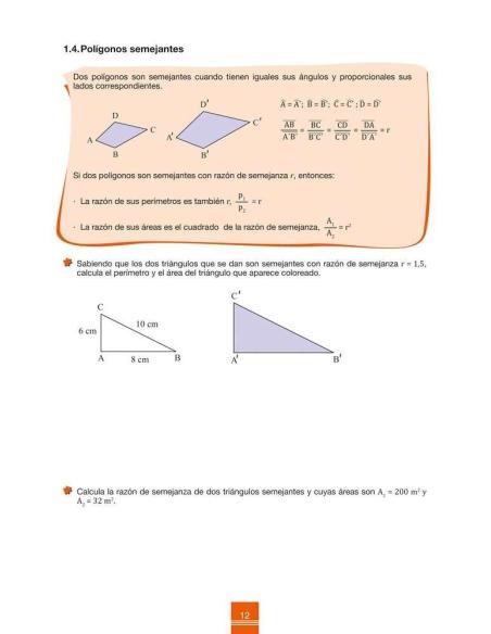 Cuaderno de aprendizaje y refuerzo 2.3: Geometría