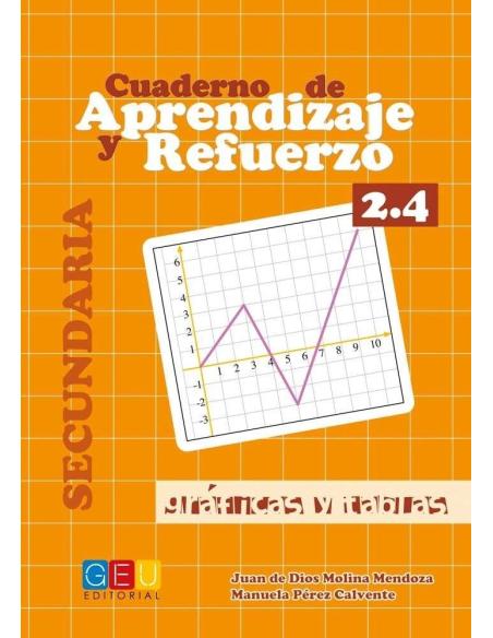 Cuaderno de aprendizaje y refuerzo 2.4: Gráficas y tablas
