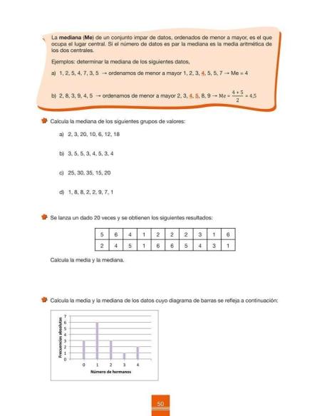 Cuaderno de aprendizaje y refuerzo 2.4: Gráficas y tablas