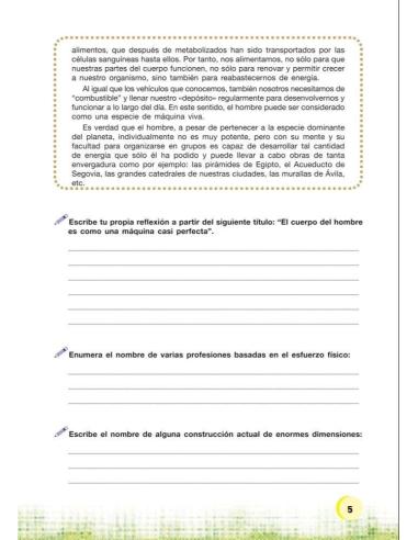 Palabras. Expresión y vocabulario · Nivel 1. Cuaderno 1: El ser humano. Cuerpo y persona