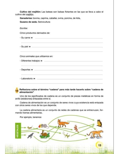 Palabras. Expresión y vocabulario · Nivel 1. Cuaderno 2: El mundo animal