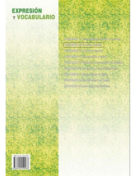 Palabras. Expresión y vocabulario · Nivel 1. Cuaderno 2: El mundo animal