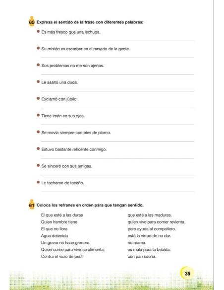 Palabras. Expresión y vocabulario · Nivel 1. Cuaderno 3: El mundo vegetal