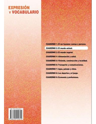 Palabras. Expresión y vocabulario · Nivel 2. Cuaderno 2: El mundo animal